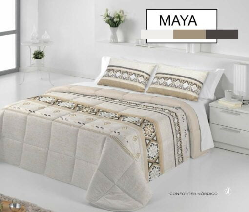 Edredón Conforter Maya Beige