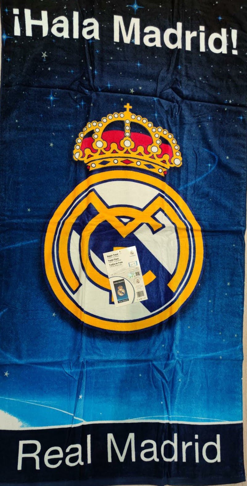 Real Madrid RM173010 - Toalla de ducha (140 x 70 cm) : : Hogar y  cocina