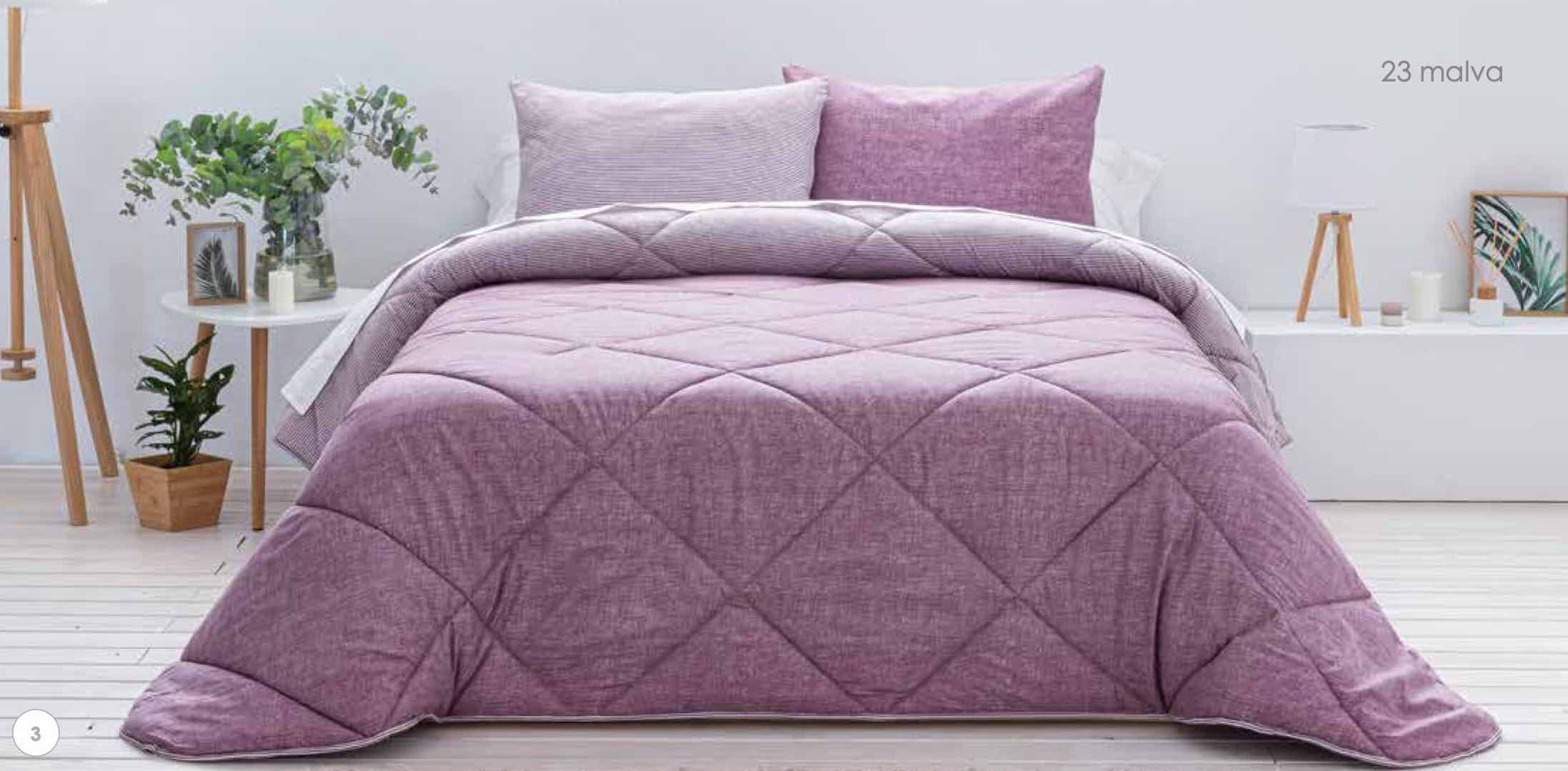 Edredón ajustable cama de chica 90 o 105 FASHION en color rosa y gris