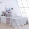 comprar colcha versache rosa