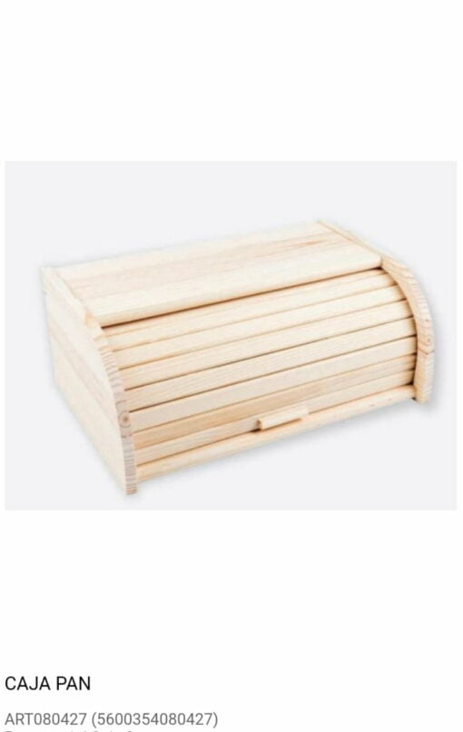caja-panera madera