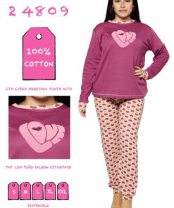 Pijama Mujer 24809 Algodón 100%