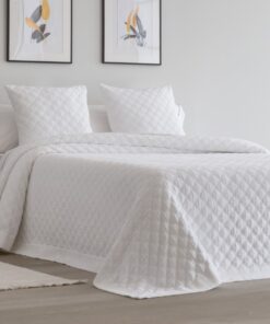 Colcha Jacquard Relax Blanco