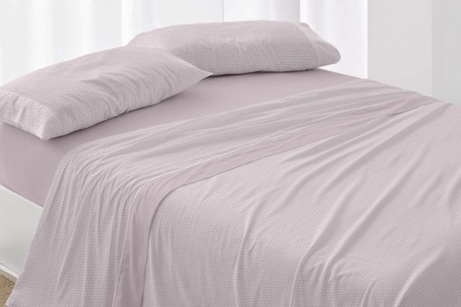 Juego Sábanas Burrito Blanco 6802