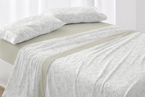 Juego Sábanas Burrito Blanco 7004