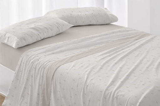 Juego Sábanas Burrito Blanco 7108